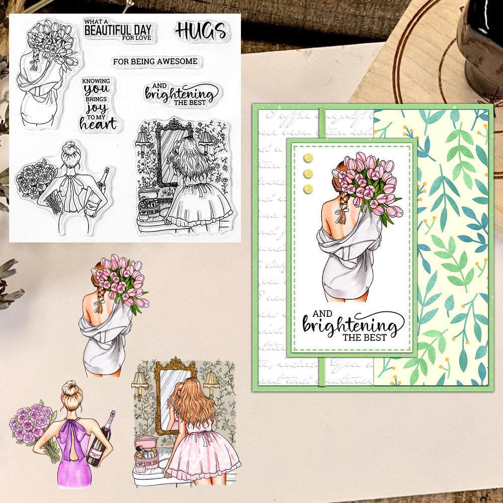Fashion Girls Clear Stamps