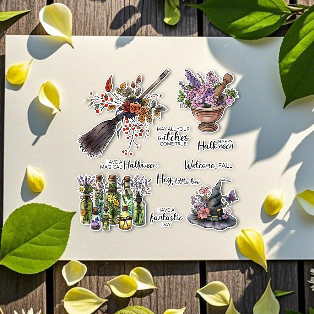 Halloween Elements Clear Stamps