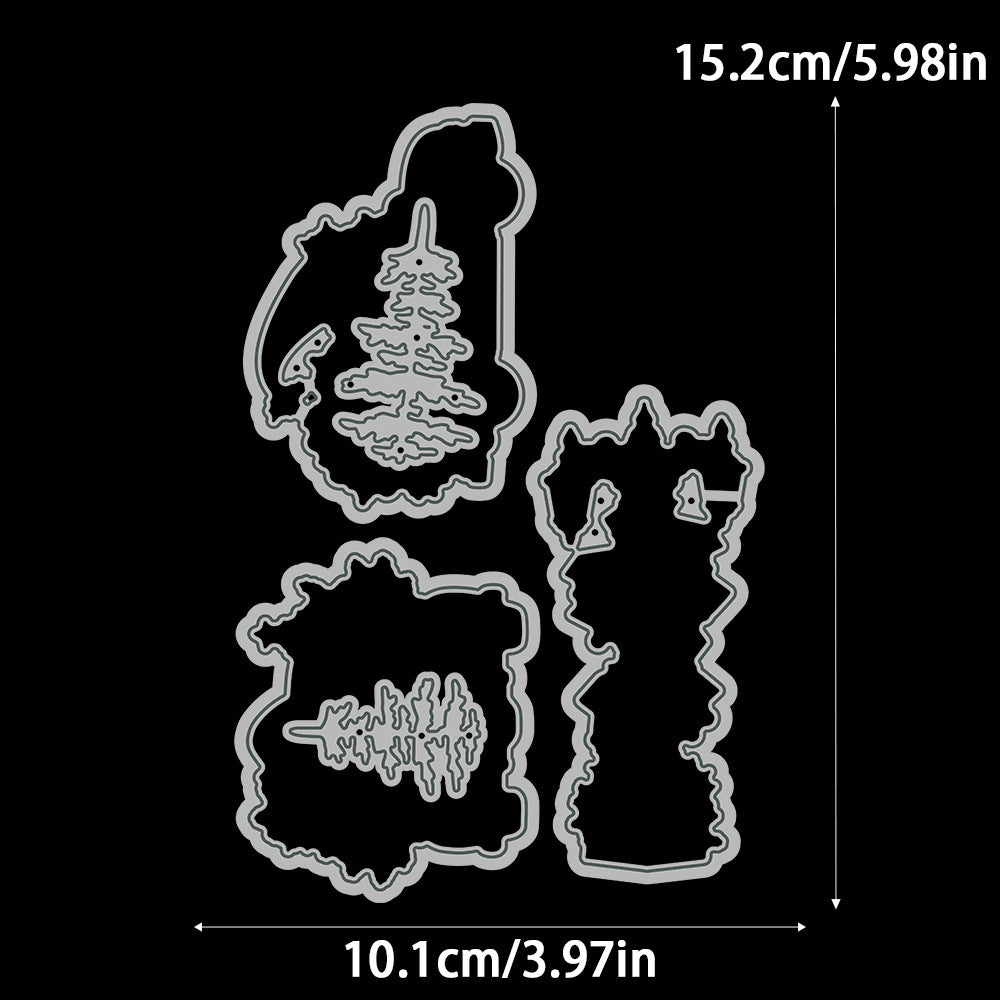 Christmas Gnome Car Dies & Stamps Set