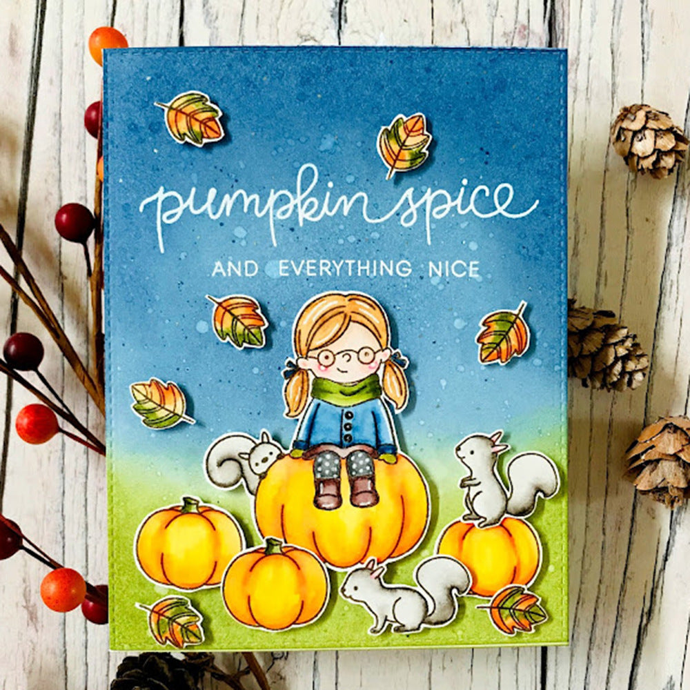 Fall Thanksgiving Series Dies & Stamps Set