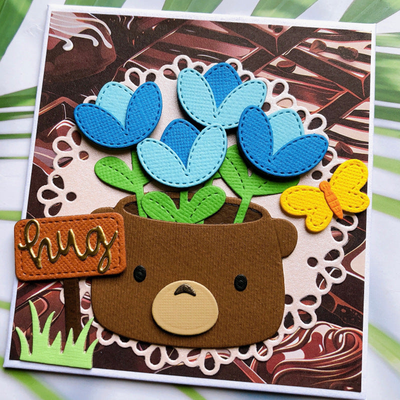 Cute Flower Decoration Metal Cutting Dies
