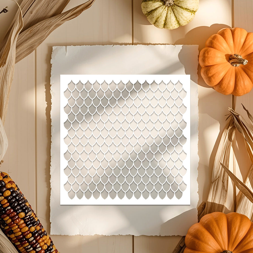 Decorative Pattern DIY Painting Hollow Stencil