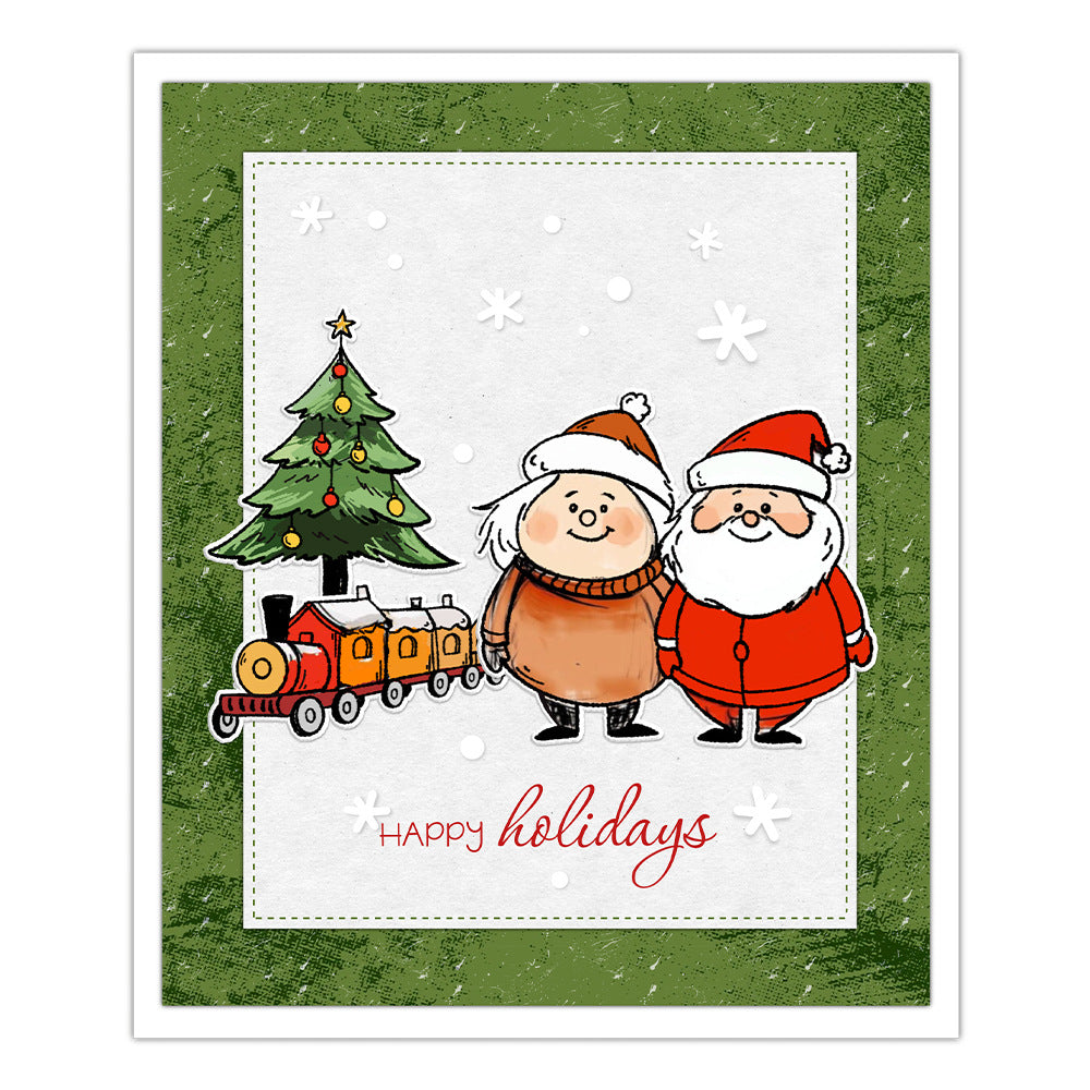 Winter Family Dies & Stamps Set