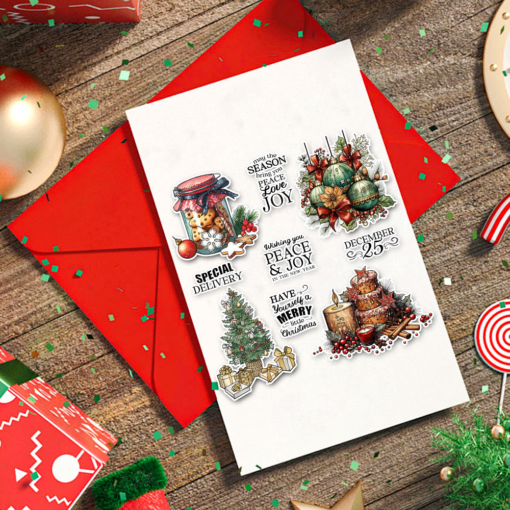 Christmas Theme Clear Stamps
