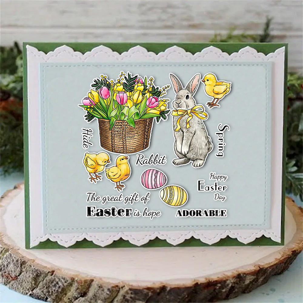 Easter Theme Clear Stamps
