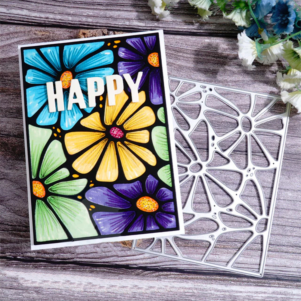 Decorative Flower Background Board Cutting Dies