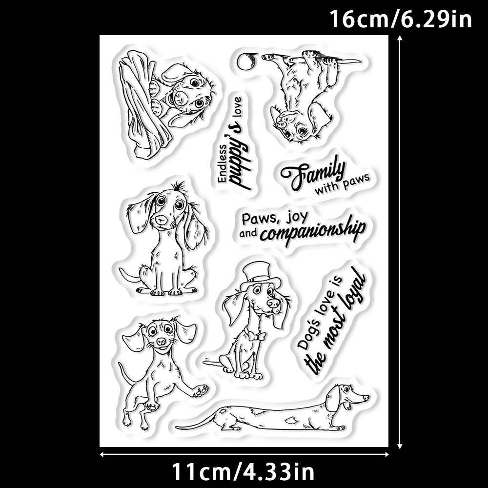 Dog Series Clear Stamps