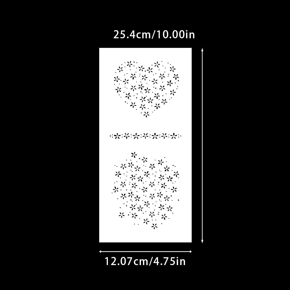 Decorative Pattern DIY Painting Hollow Stencil