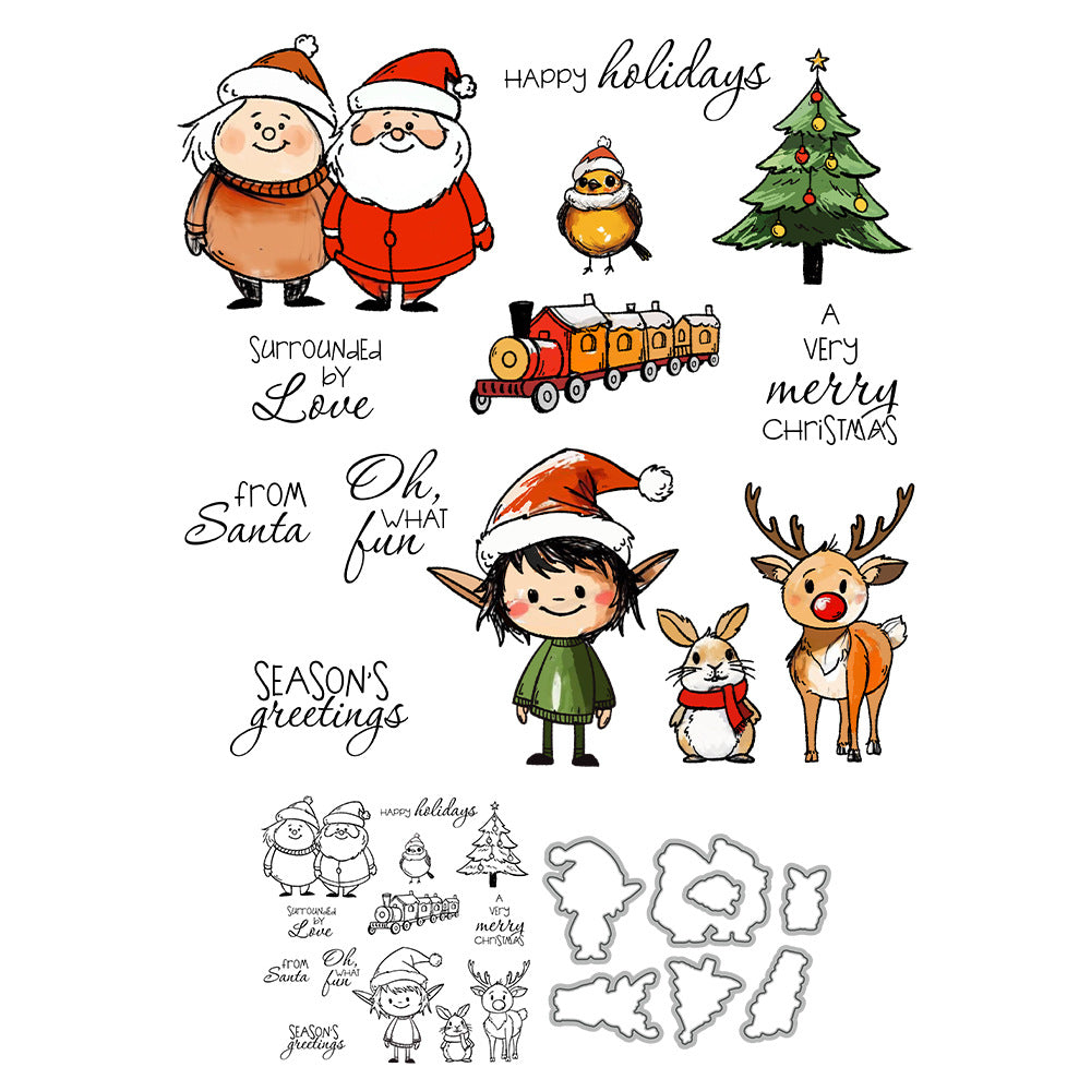 Winter Family Dies & Stamps Set