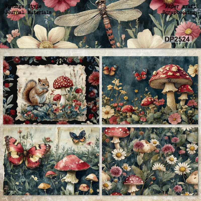 A5 Spring Theme Journal Scrapbook Paper