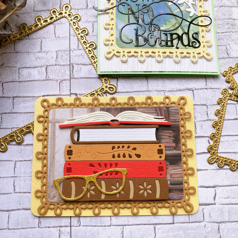 Stackable Rectangular Lace Frame Cutting Dies