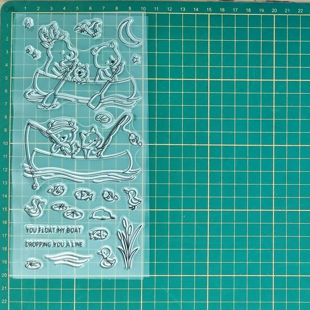 Animal Fishing Boating Dies & Stamps Set