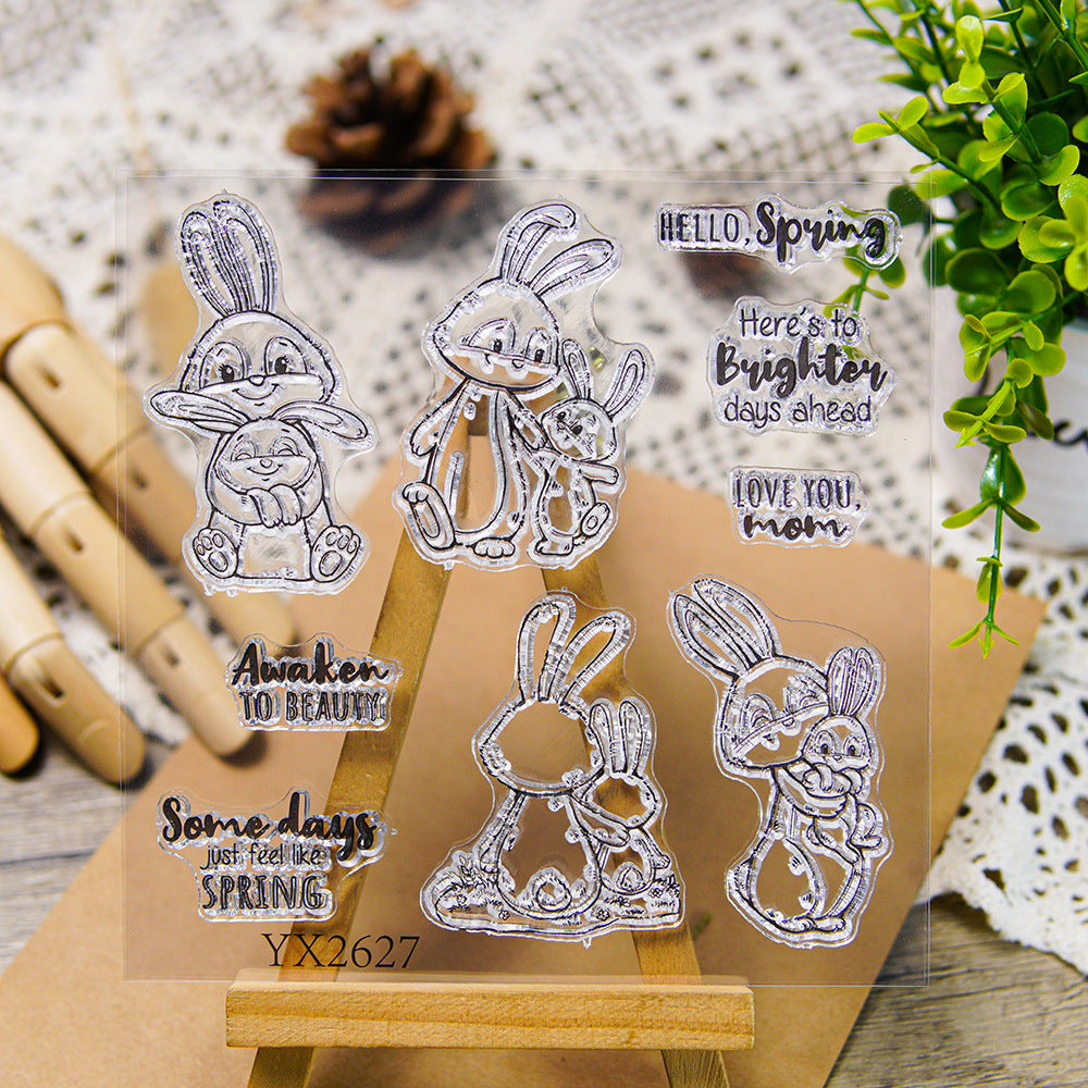 Easter Bunny Dies & Stamps Set