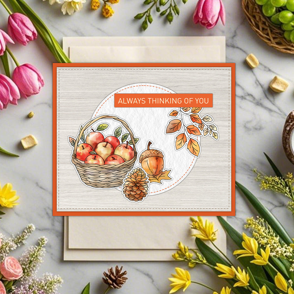 Autumn Fruits Clear Stamps