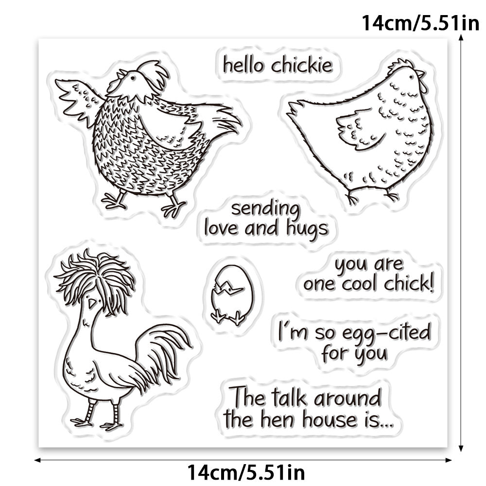 Hello Chickie Dies & Stamps Set