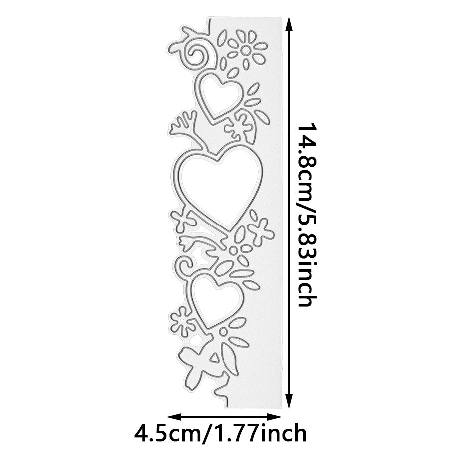 Love Lace Frame Cutting Dies