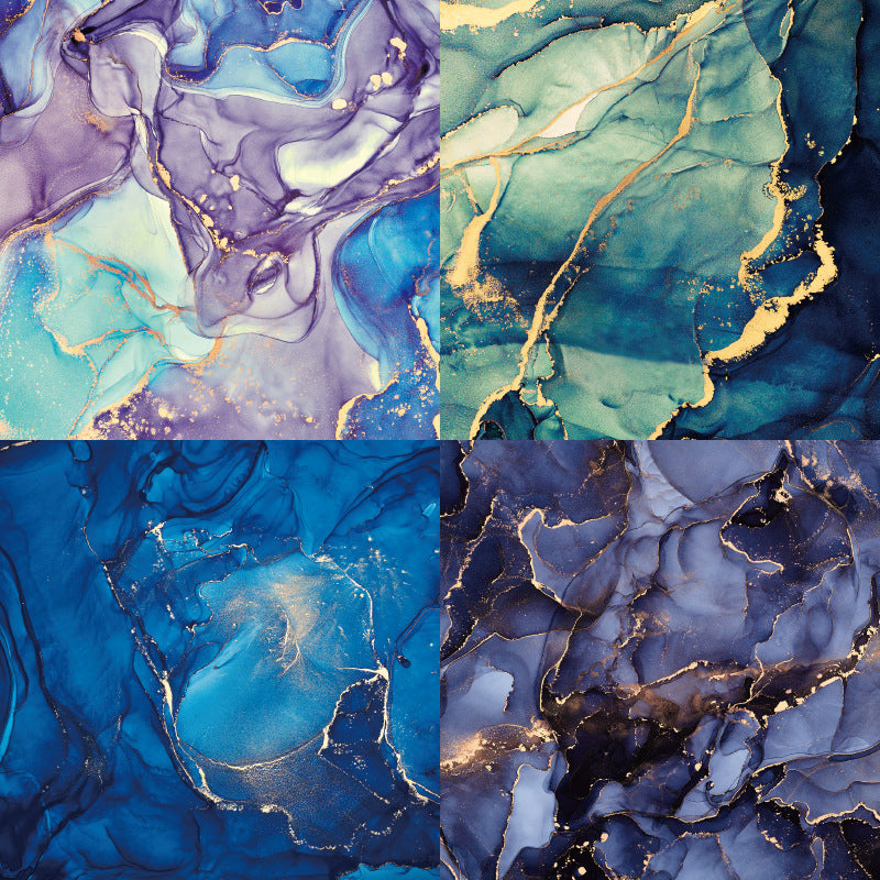 24PCS 6" Marble Texture Scrapbook Paper & Cardstock