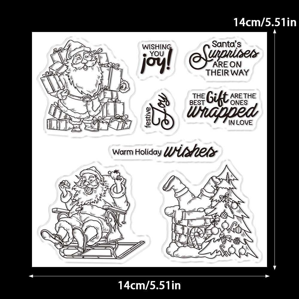 Santa Claus Dies & Stamps Set