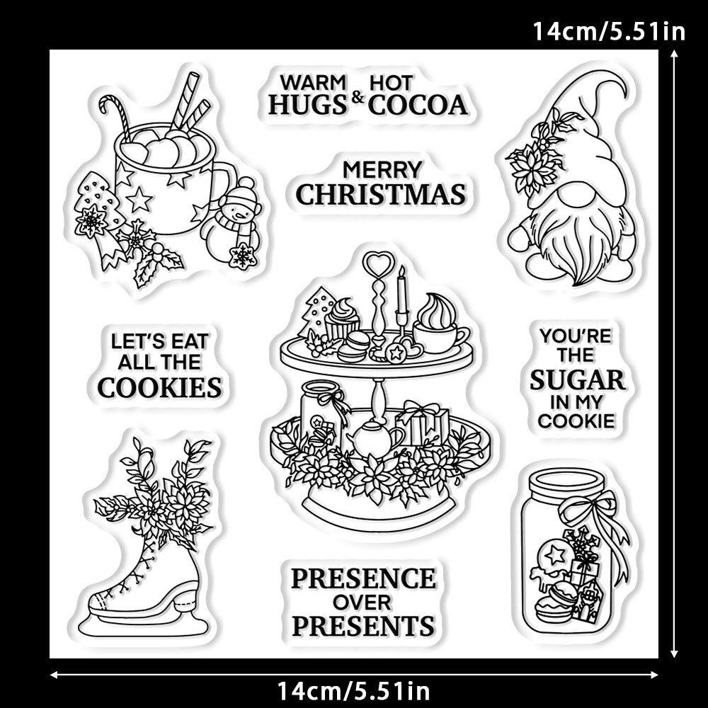 Christmas Snack Shop Dies & Stamps Set