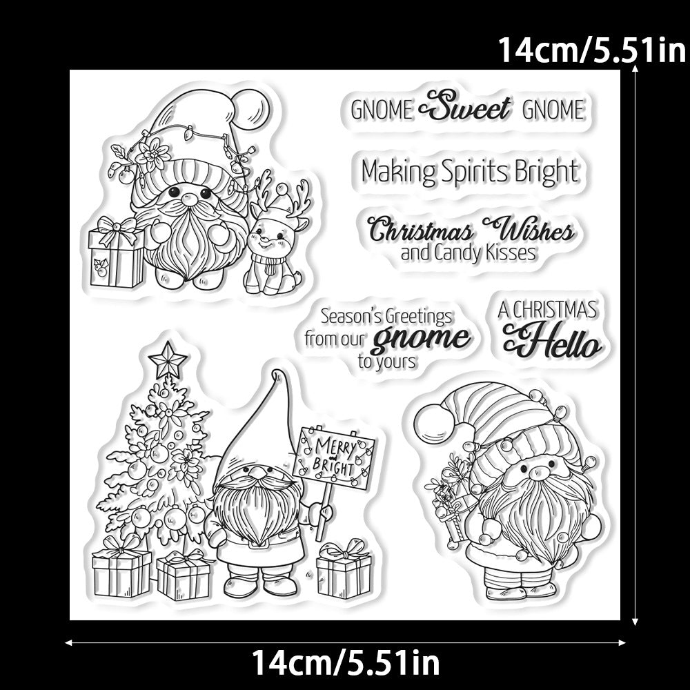 Christmas Gnome Dies & Stamps Set