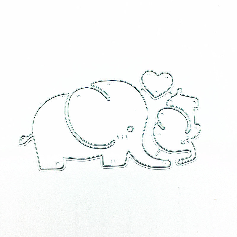 Cute Elephant Metal Cutting Dies