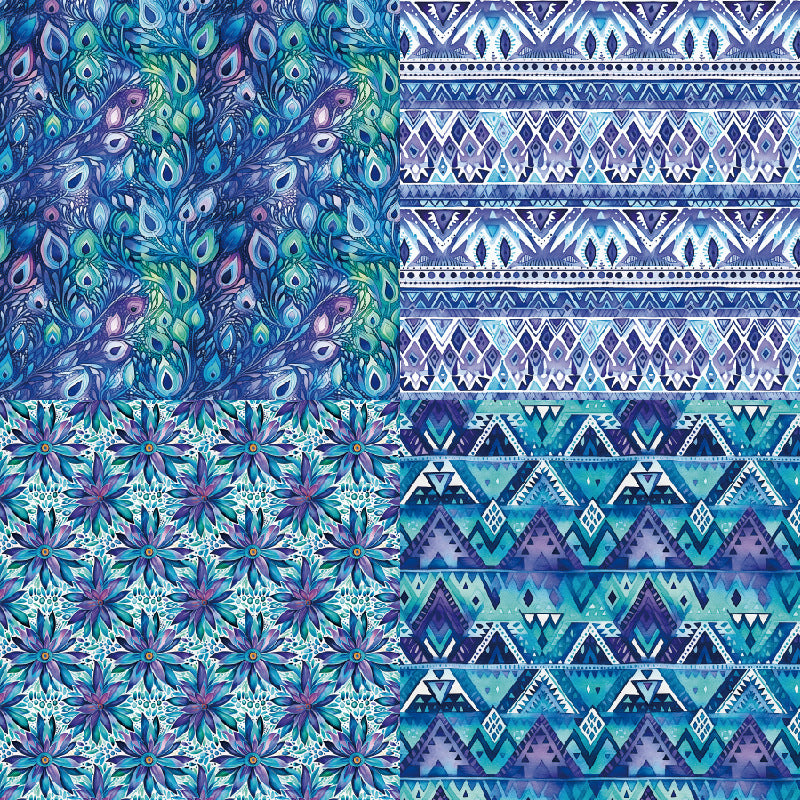 24PCS 6" Gypsy Scrapbook Paper & Cardstock
