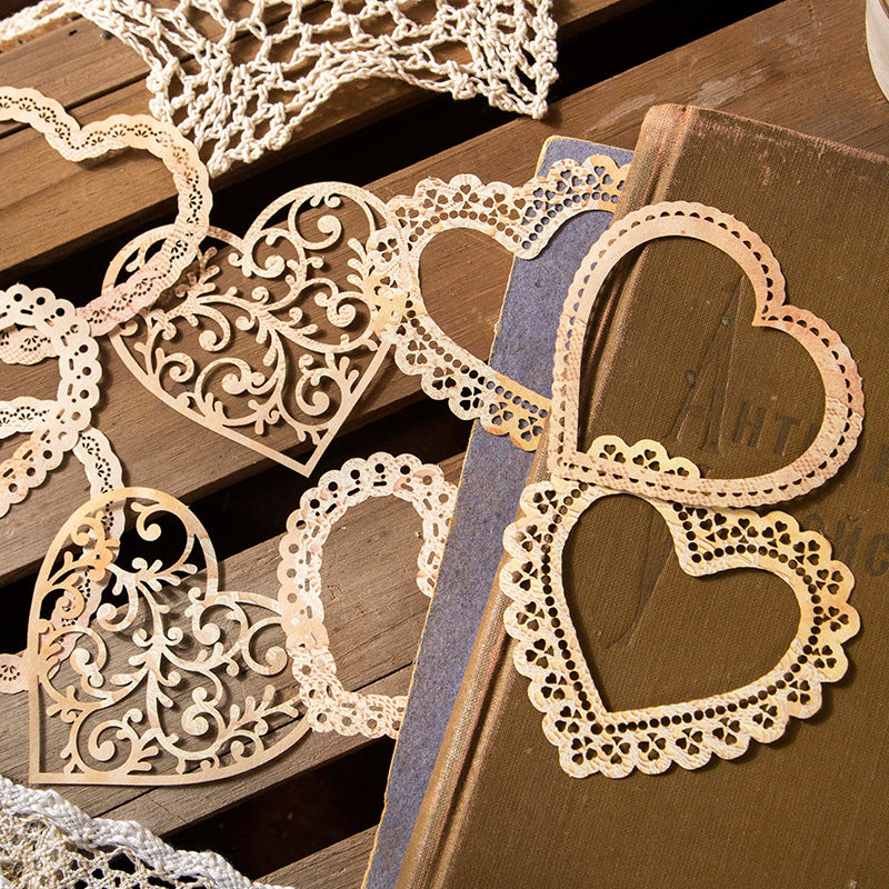 Hollow Lace Border Decorative Paper