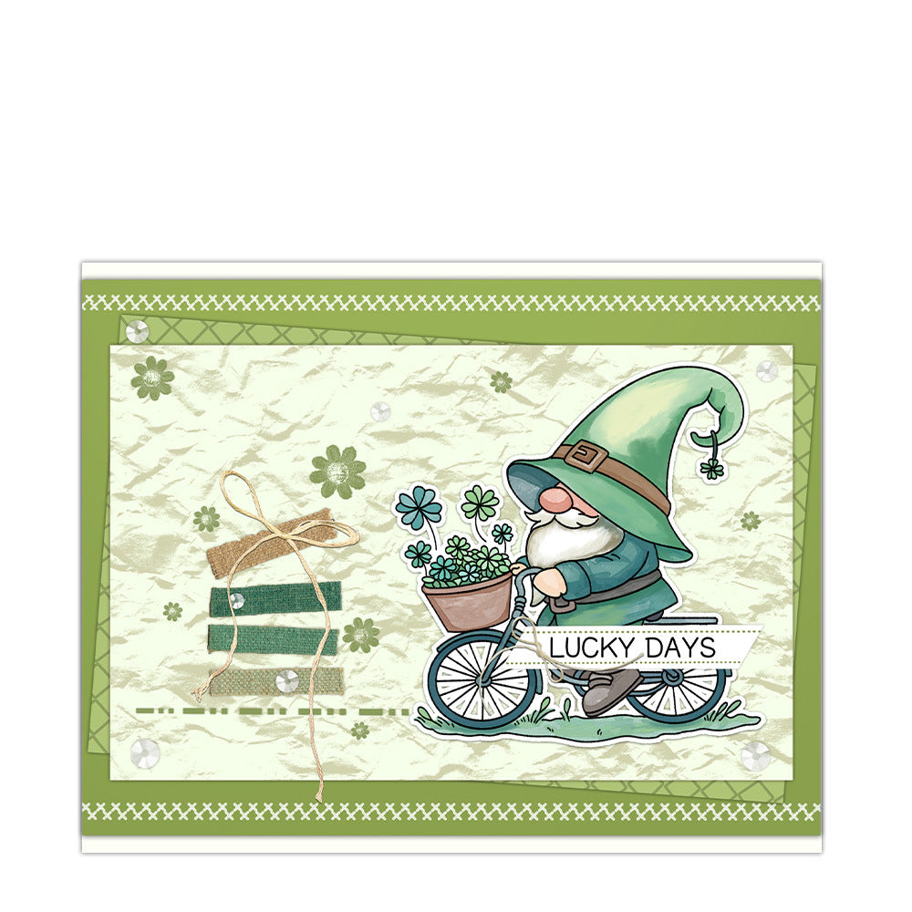 St. Patrick's Day Gnomes Clear Stamps