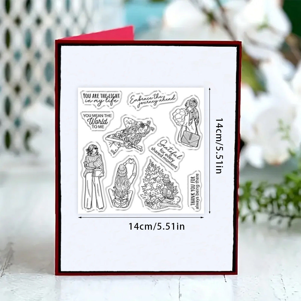 Fashion Girls Clear Stamps