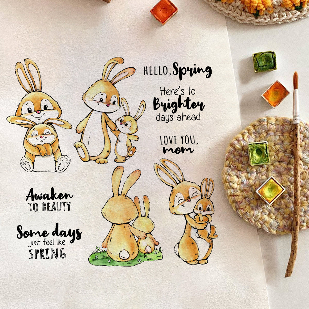 Easter Bunny Dies & Stamps Set