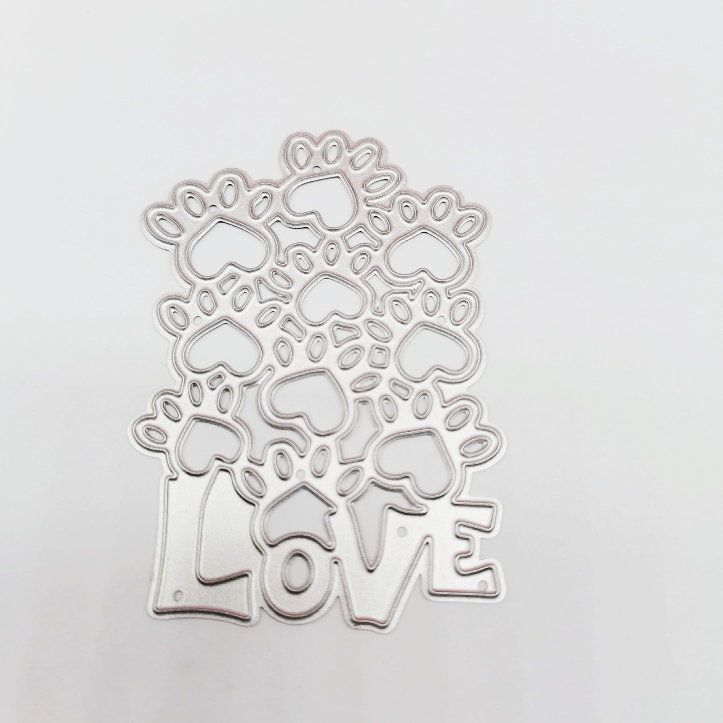 Love Footprints Metal Cutting Dies