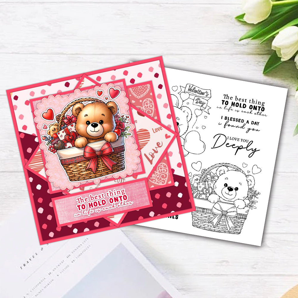 Valentine's Day Theme Dies & Stamps Set