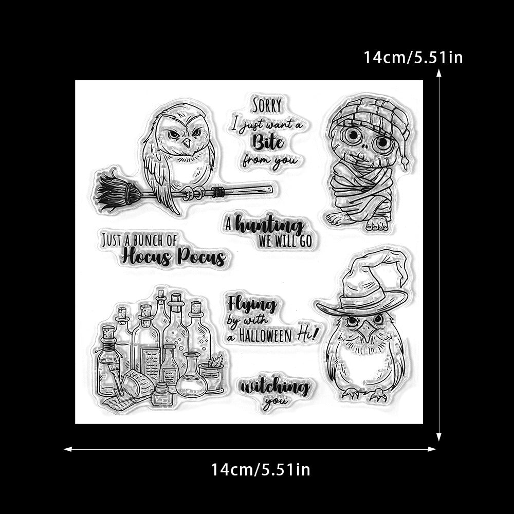 Halloween Eagle Dies & Stamps Set