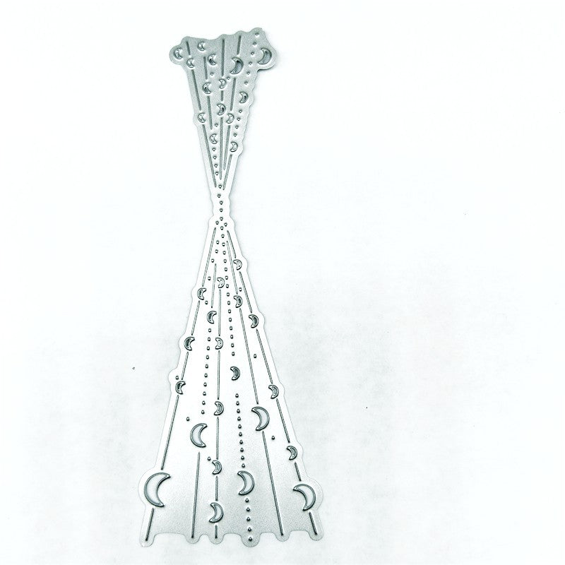 Moon Polka Dot Curtains Cutting Dies