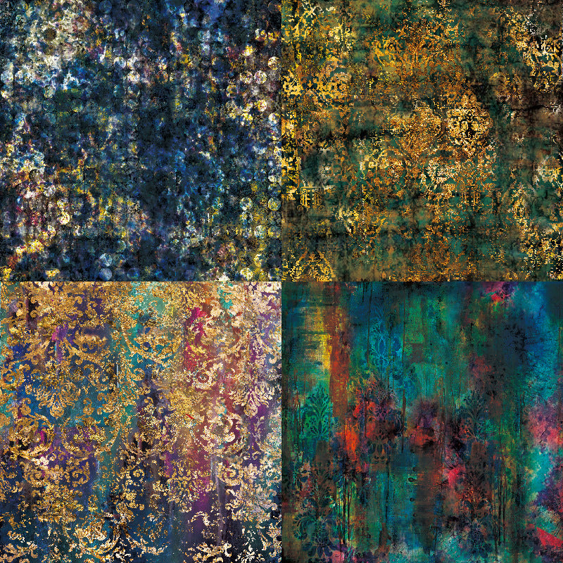 24PCS 6" Retro Style Scrapbook Paper & Cardstock