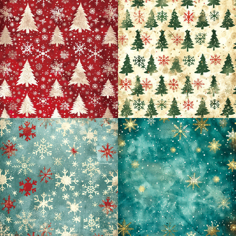 24PCS 6" Cedar Scrapbook Paper & Cardstock