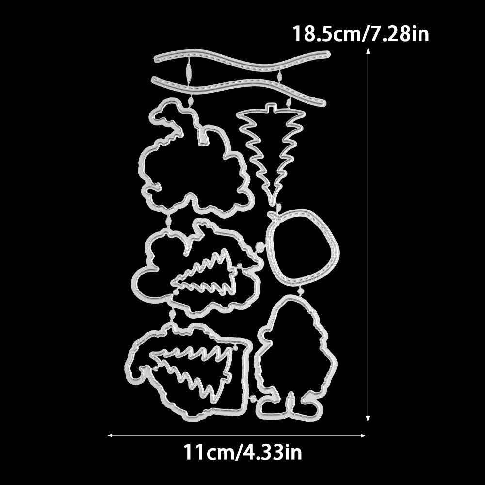 Santa Claus Dies & Stamps Set