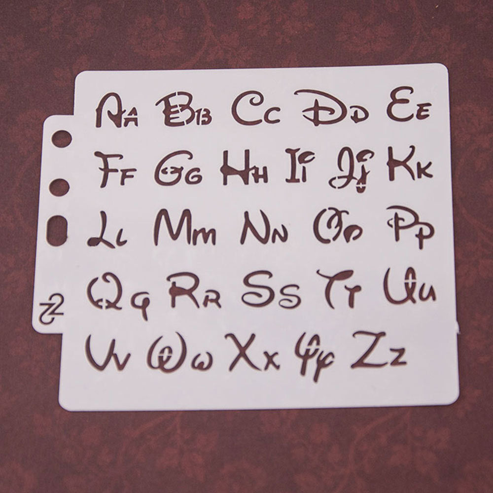 26 Alphabets DIY Hollow Stencil