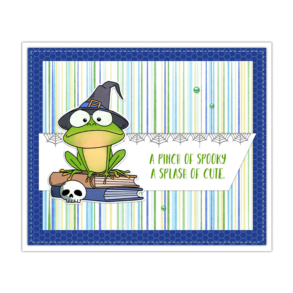 Halloween Frogs Dies & Stamps Set
