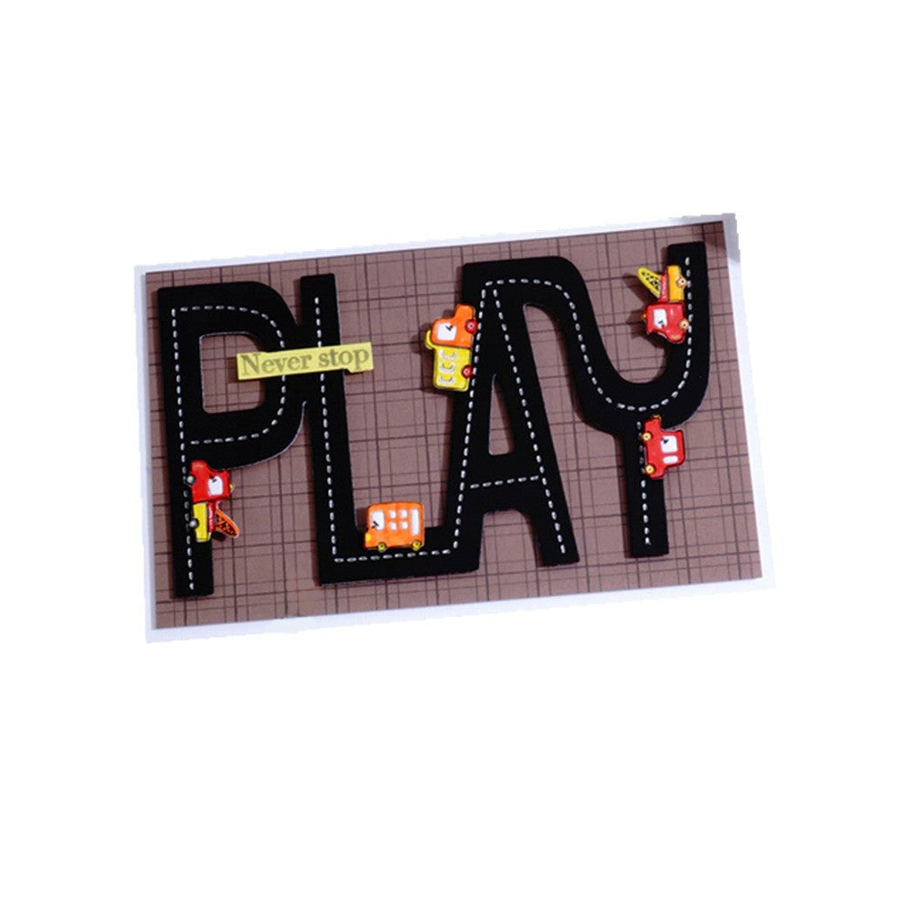 "PLAY" Words Metal Cutting Dies