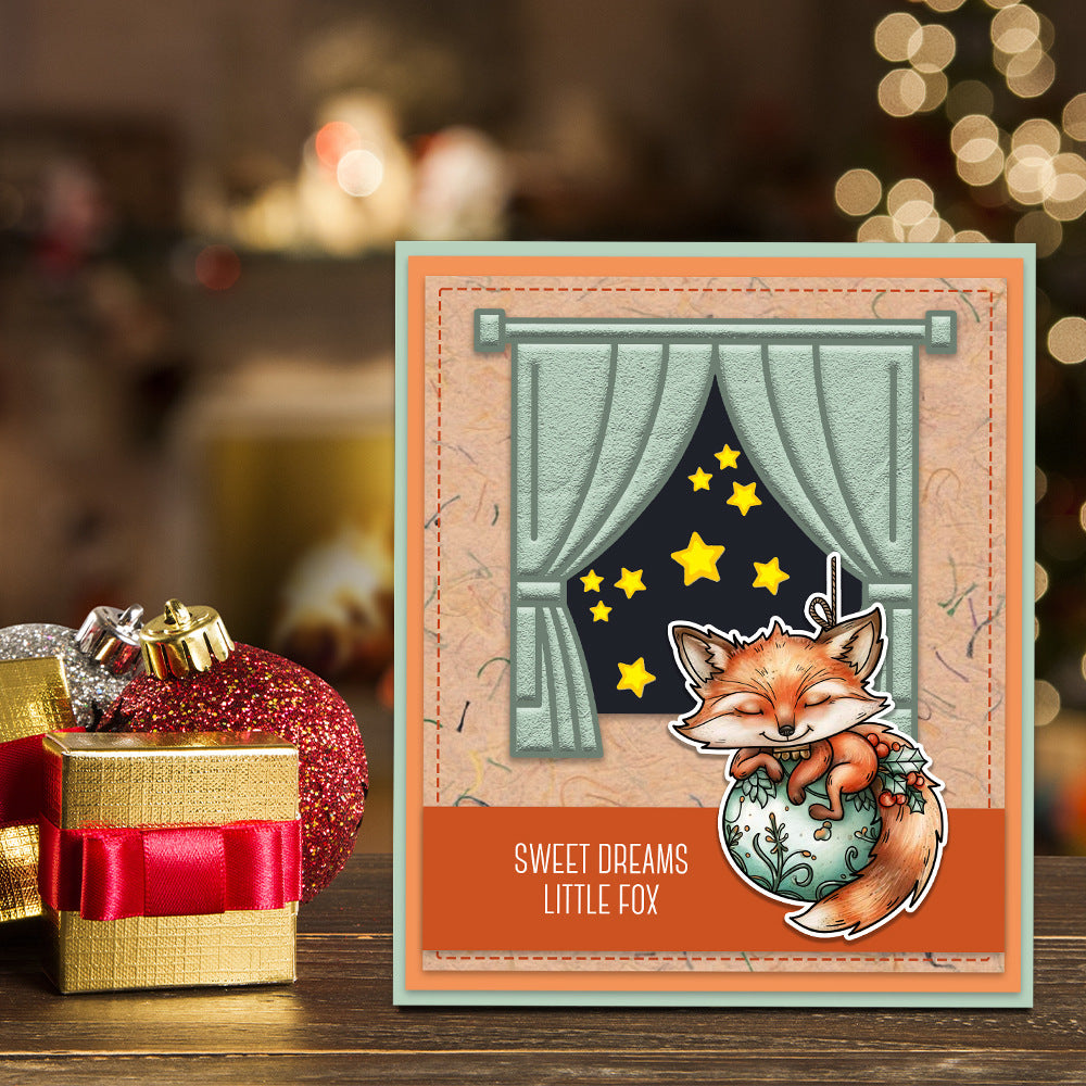 Sleeping Fox Clear Stamps
