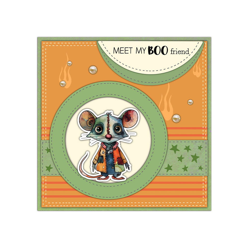 Halloween Animals Dies & Stamps Set
