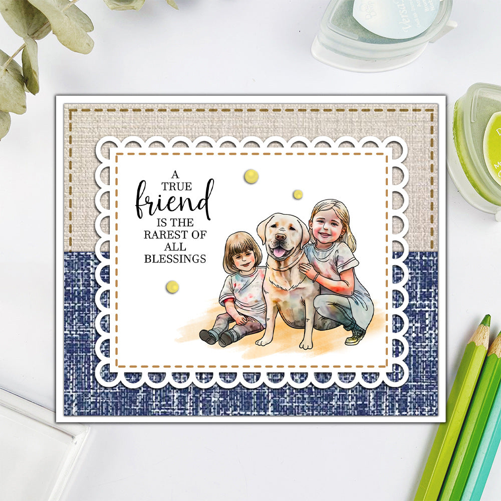 Happy Kids Clear Stamps