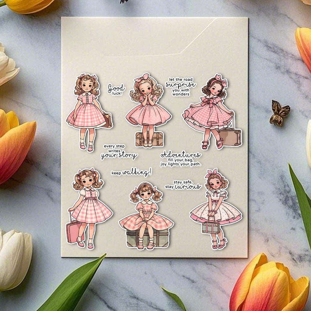 Loli Girls Travel Clear Stamps