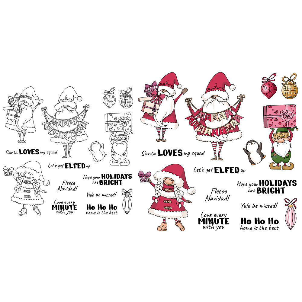 Santa Claus Dies & Stamps Set