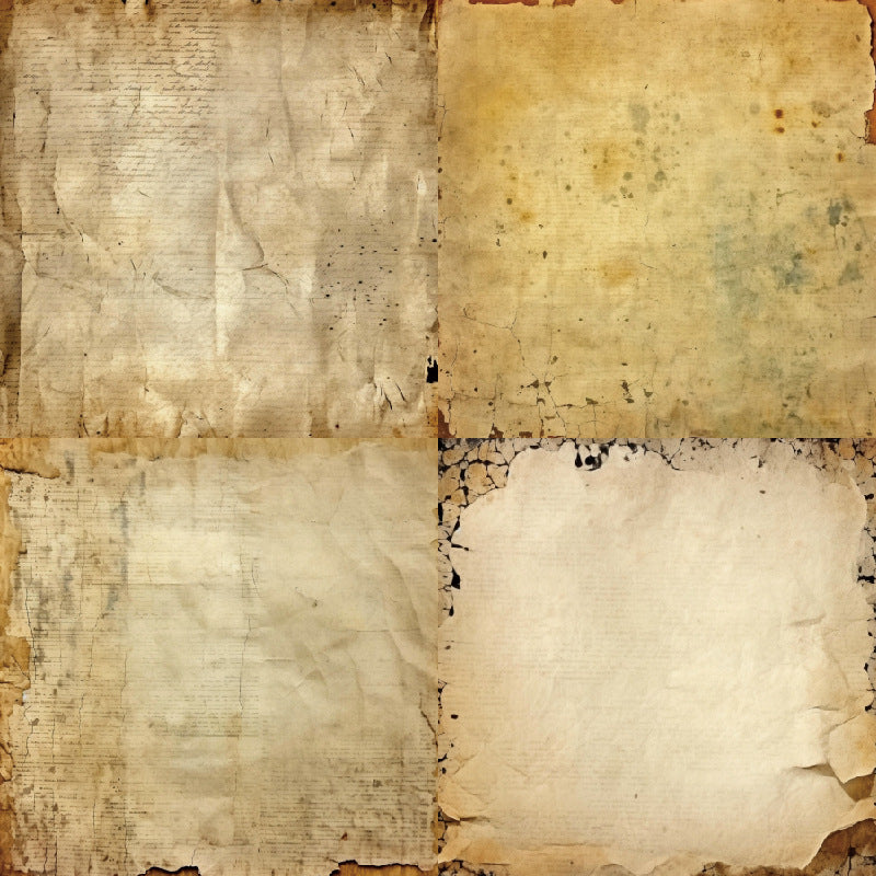24PCS 6" Pages Scrapbook Paper & Cardstock