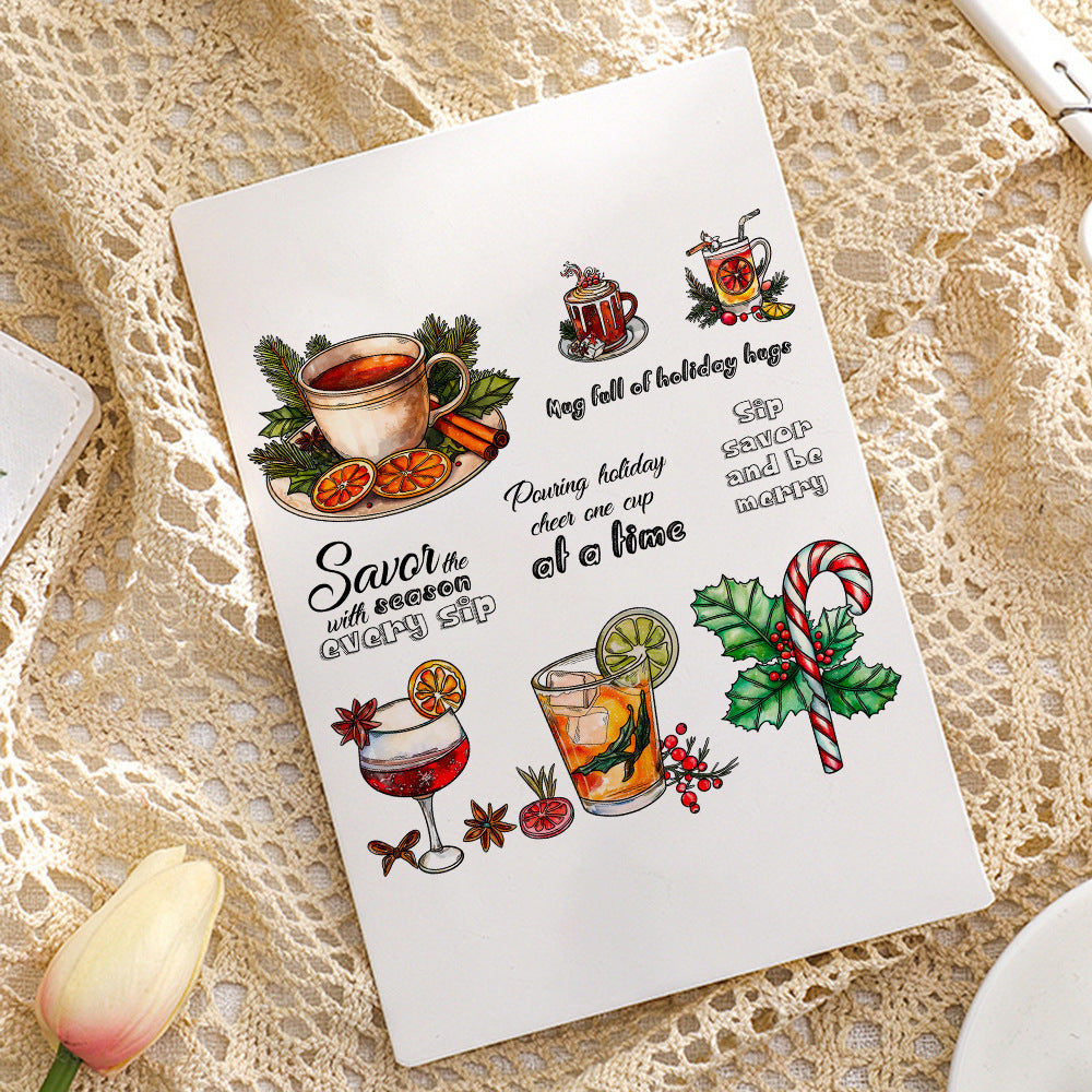Christmas Theme Clear Stamps