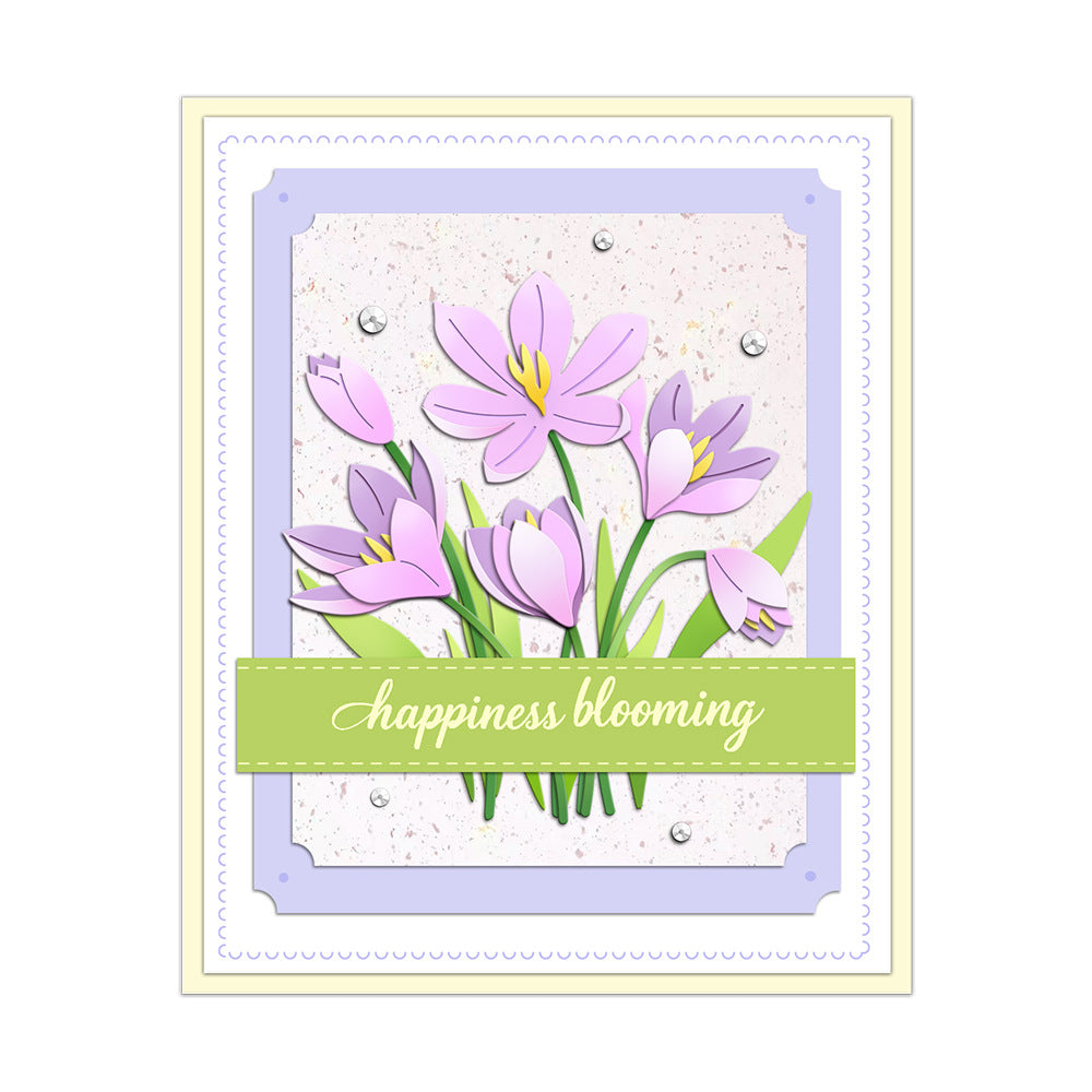 Blooming Flowers Metal Cutting Dies