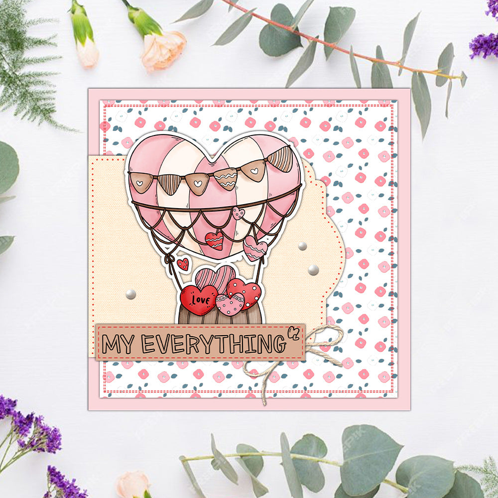Valentine's Day Theme Dies & Stamps Set