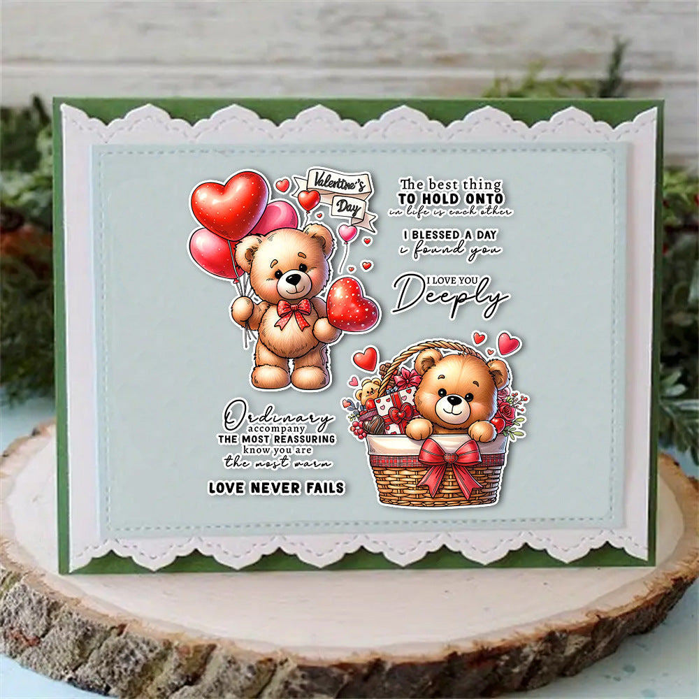 Valentine's Day Theme Dies & Stamps Set